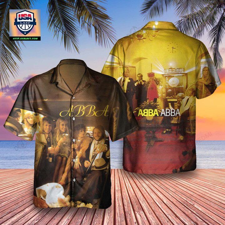 Abba 1975 Album Hawaiian Shirt - Ah! It is marvellous