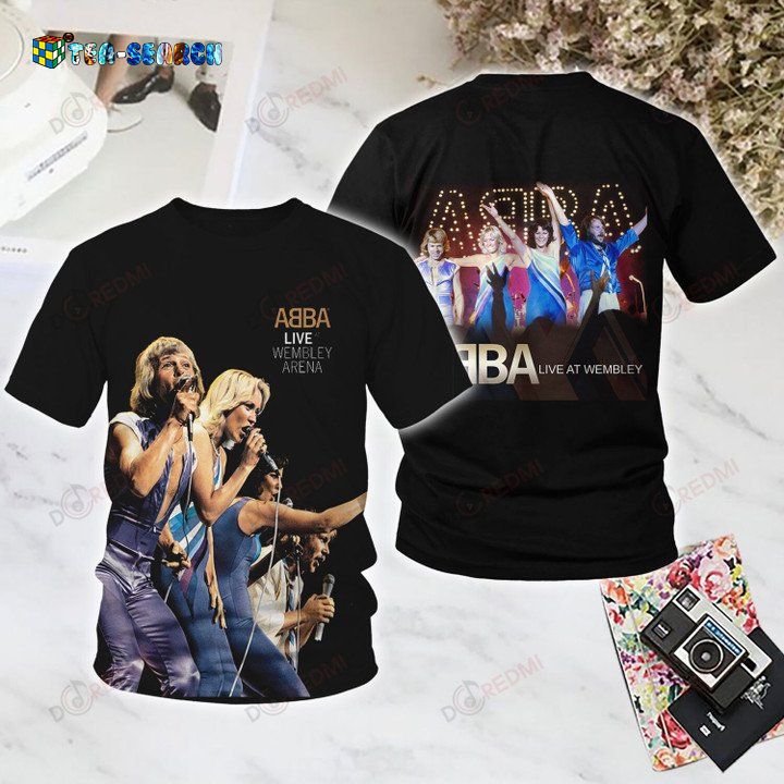 ABBA Band Live at Wembley Arena Full Print Shirt – Usalast