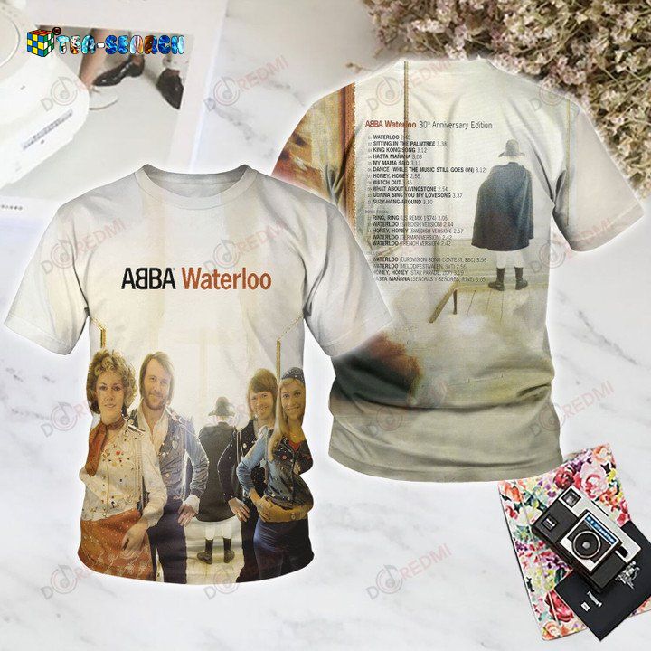 ABBA Band Waterloo Full Print Shirt - Long time