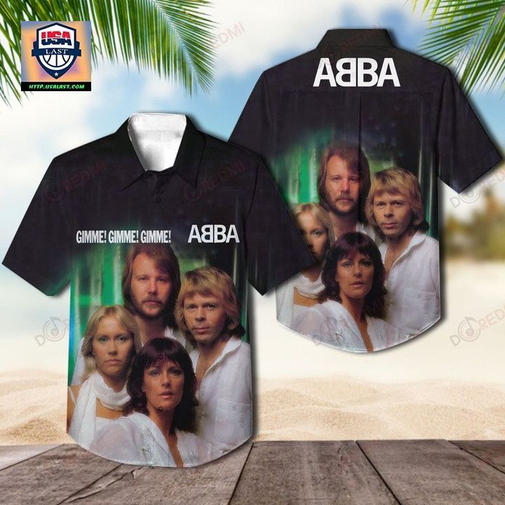 Abba Gimme! Gimme! Gimme! Aloha Hawaiian Shirt – Usalast