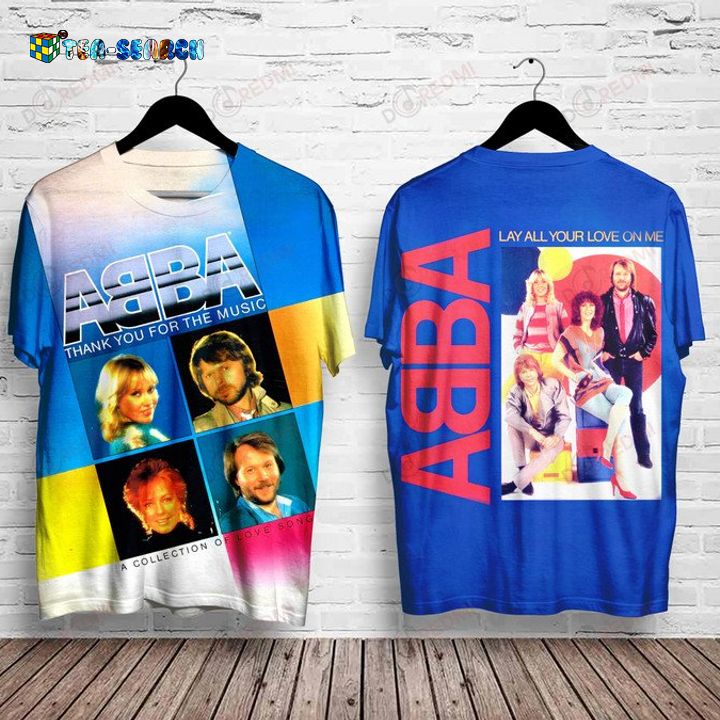 Abba Lay All Your Love On Me All Over Print Shirt - Good one dear