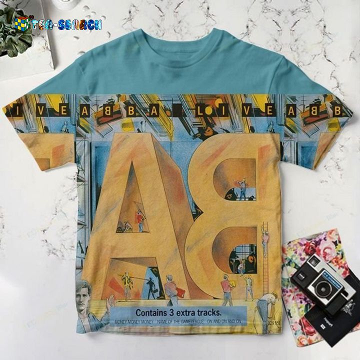 ABBA Live Album All Over print Shirt – Usalast
