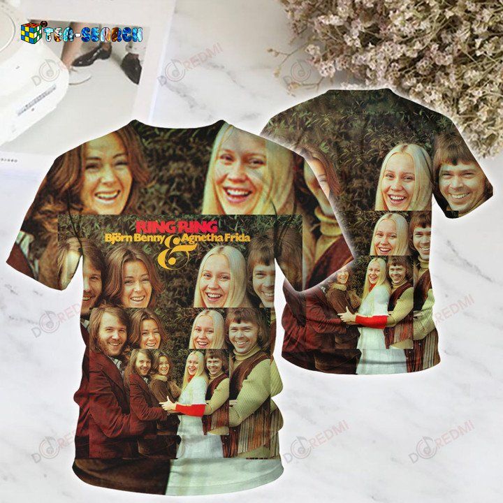 Abba Ring Ring Album Cover Short Sleeve Shirt – Usalast