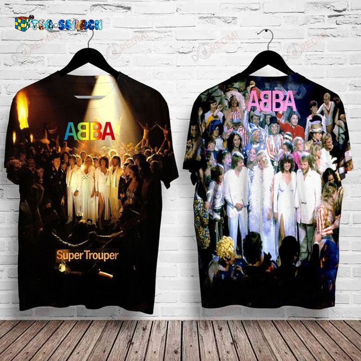 Abba Super Trouper 3D All Over Print Shirt – Usalast
