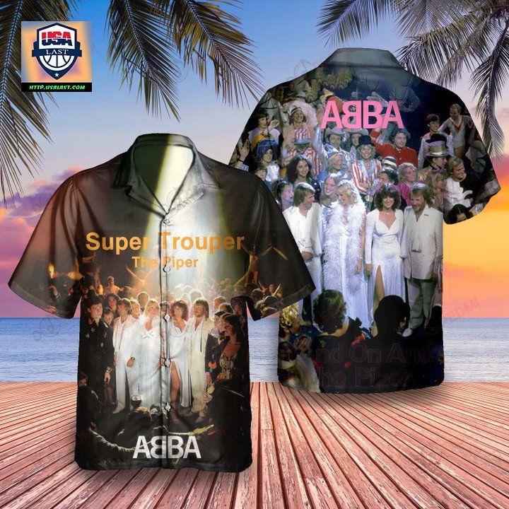 Abba Super Trouper Album Hawaiian Shirt – Usalast