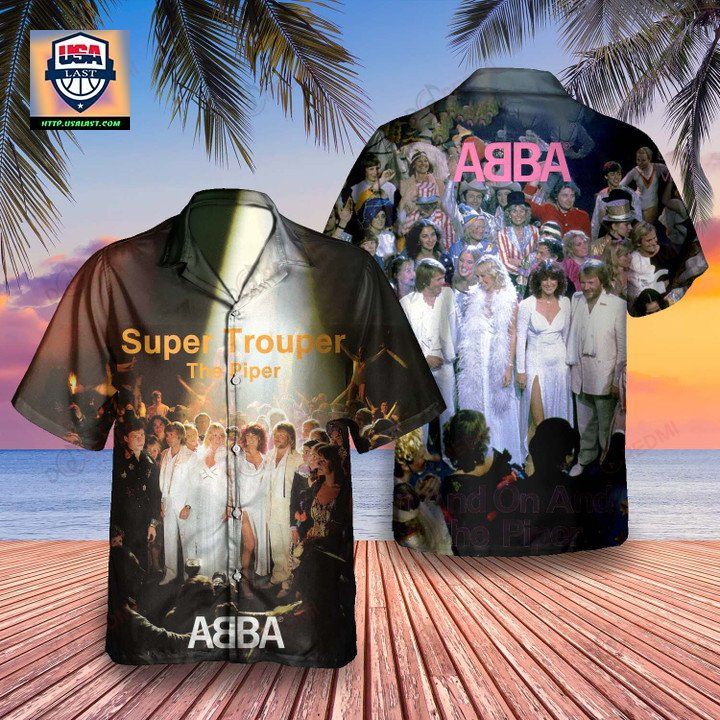 Abba Super Trouper Album Hawaiian Shirt - Which place is this bro?