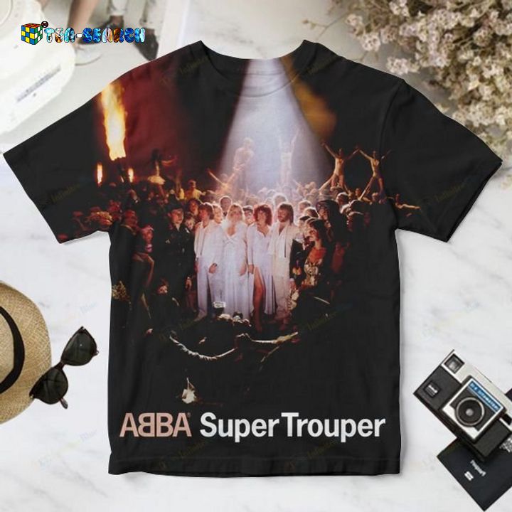Abba Super Trouper Unisex 3D All Over Printed Shirt - Best couple on earth