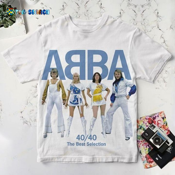 ABBA The Best Selection All Over print Shirt – Usalast