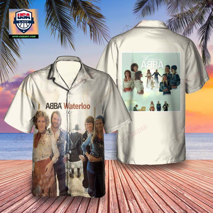 ABBA Waterloo Album Hawaiian Shirt - Cutting dash