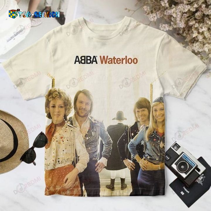 ABBA Waterloo All Over print Shirt - Super sober