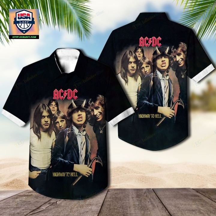 AC/DC Highway to Hell Album Hawaiian Shirt – Usalast