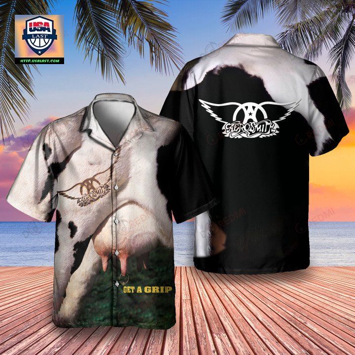 Aerosmith Get a Grip 1993 Album Hawaiian Shirt – Usalast