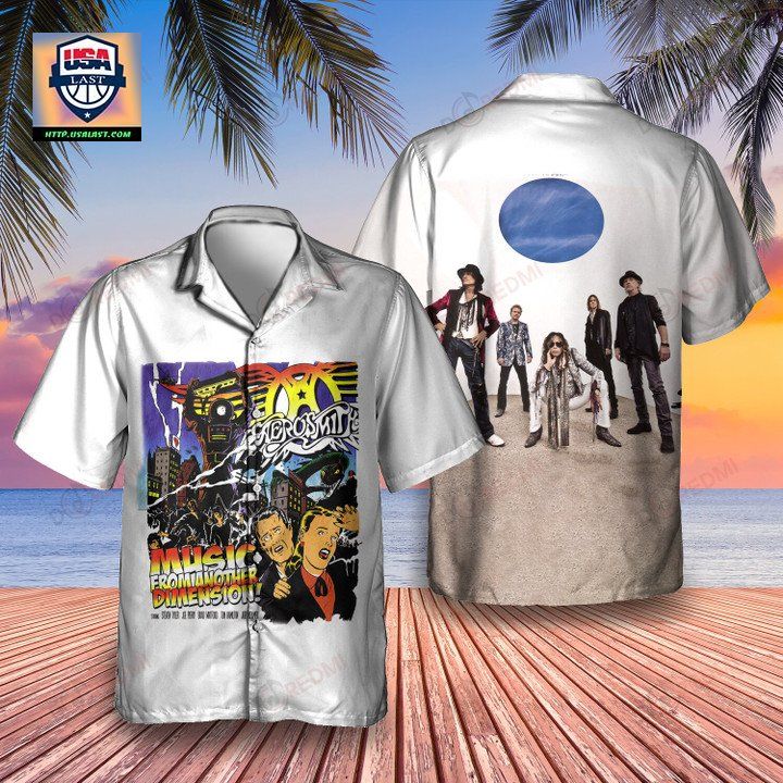 Aerosmith Music from Another Dimension! 2012 Album Hawaiian Shirt – Usalast