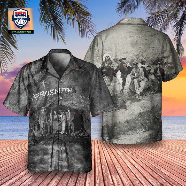 Aerosmith Night in the Ruts 1979 Album Hawaiian Shirt – Usalast