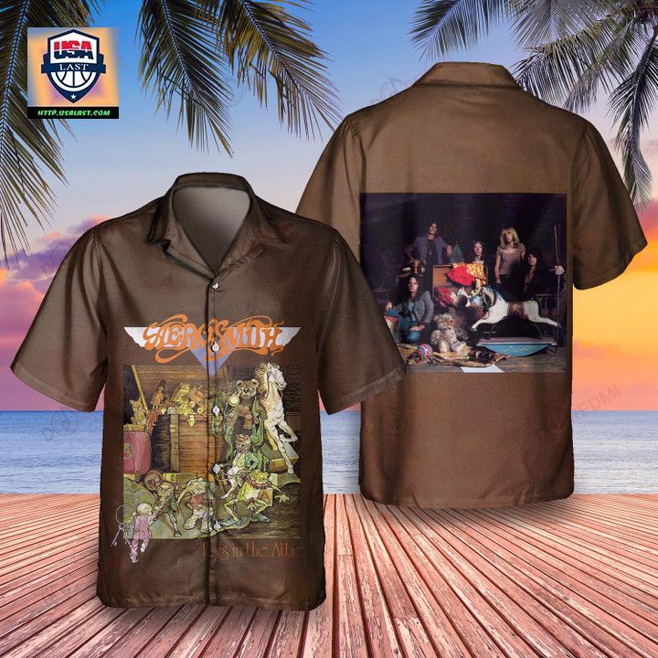 Aerosmith Toys in the Attic 1975 Album Hawaiian Shirt – Usalast