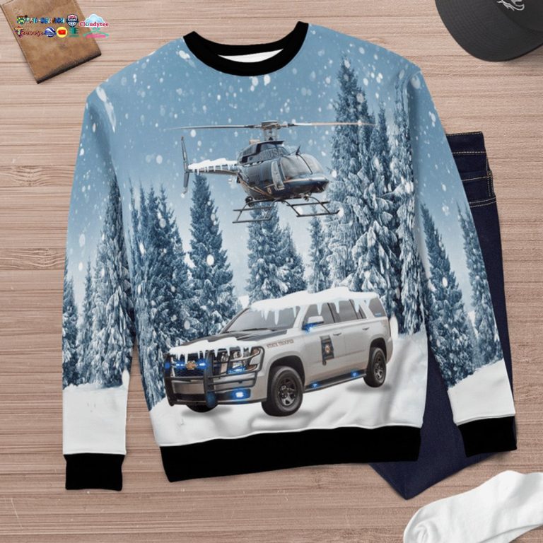 Alabama State Troopers Ver 2 3D Christmas Sweater - Such a charming picture.