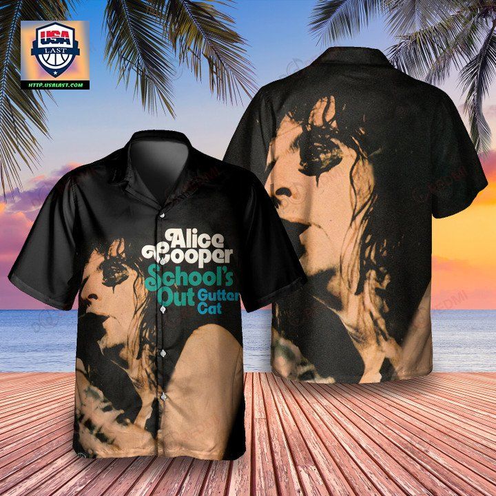 Alice Cooper Gutter Cat Vs The Jets Album Hawaiian Shirt – Usalast