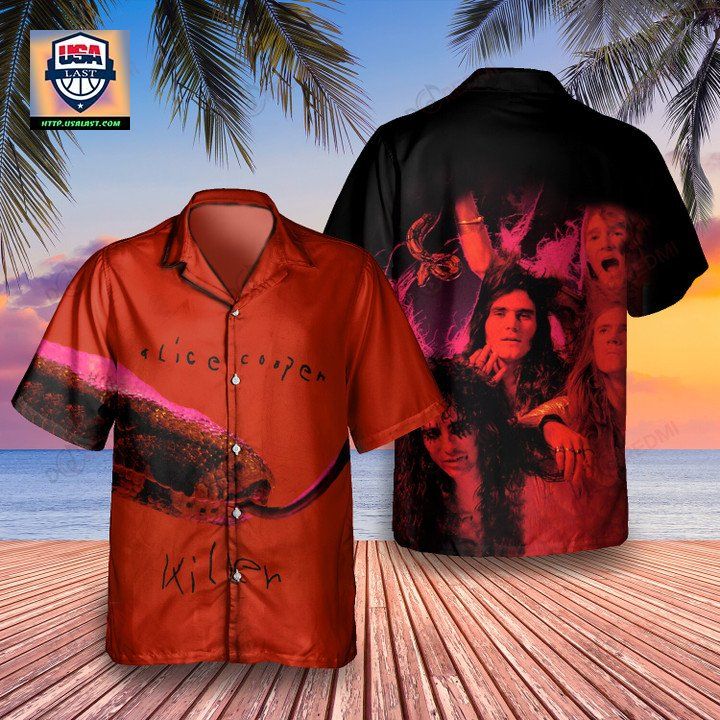 Alice Cooper Killer 1971 Album Hawaiian Shirt – Usalast