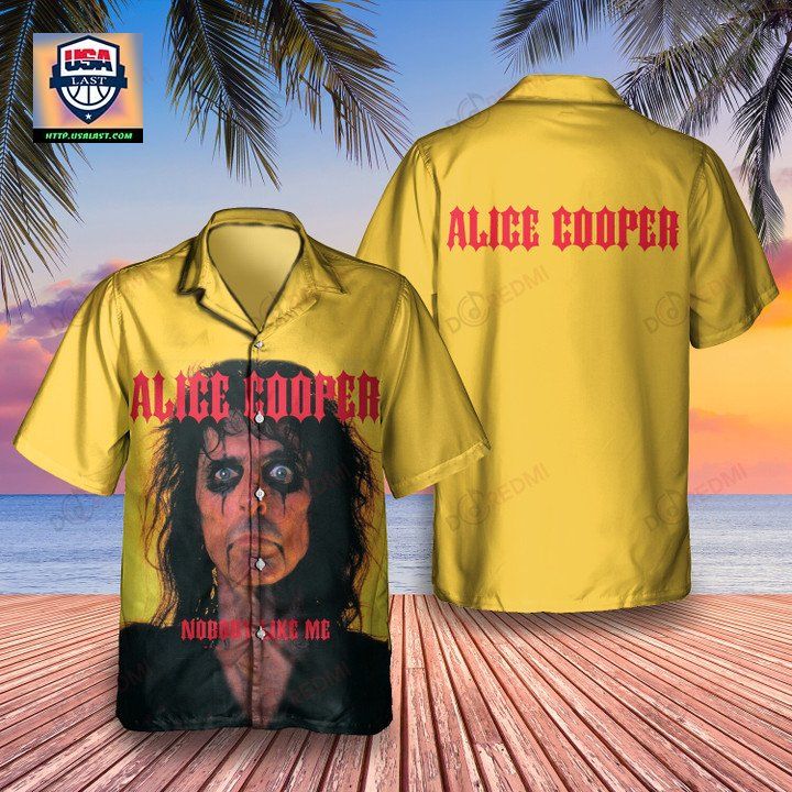 Alice Cooper Nobody Likes Me 1991 Album Hawaiian Shirt – Usalast