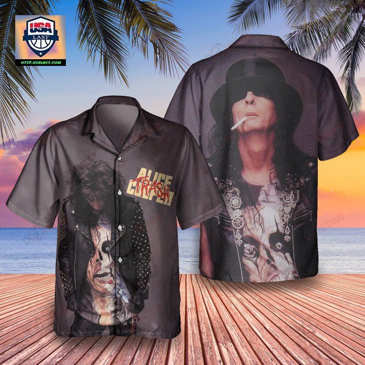 Alice Cooper Trash 1989 Album Hawaiian Shirt – Usalast