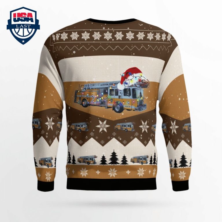 Alvaton Fire Department 3D Christmas Sweater - You are always amazing