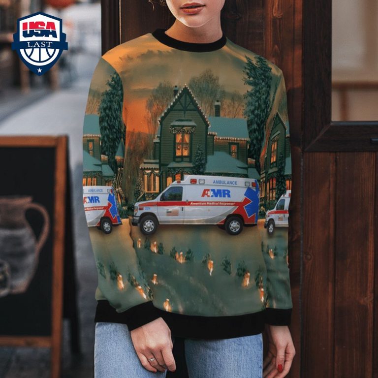 AMR Capital Region 3D Christmas Sweater - This is your best picture man