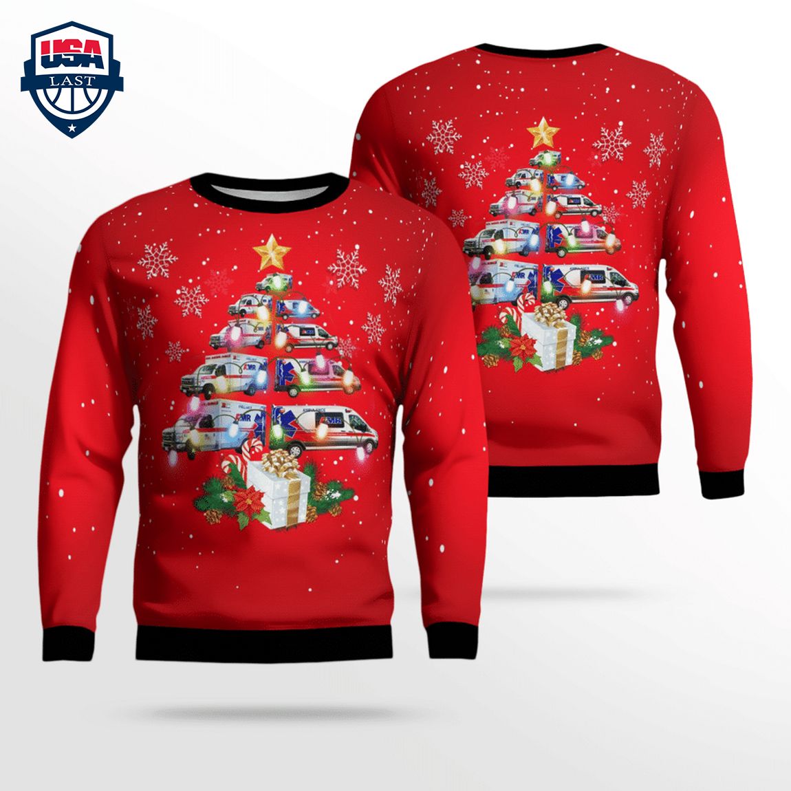 AMR Capital Region Ver 2 3D Christmas Sweater – Saleoff