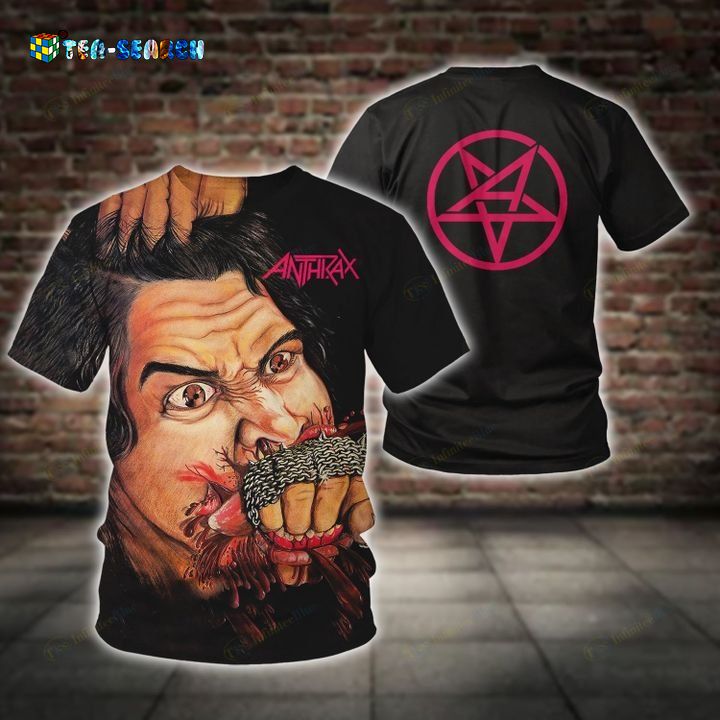 Anthrax Heavy Metal Band Fistful of Metal 3D T-Shirt – Usalast