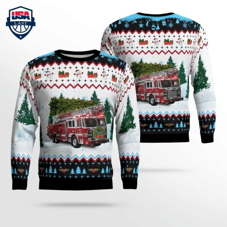 Arlington County Fire Department 3D Christmas Sweater - You are always amazing
