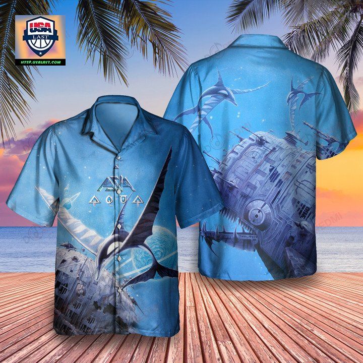 Asia Band Aqua 1992 Album Hawaiian Shirt – Usalast