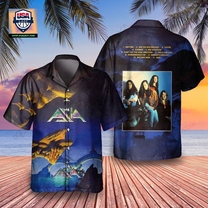 Asia Band Aria 1194 Album Hawaiian Shirt – Usalast