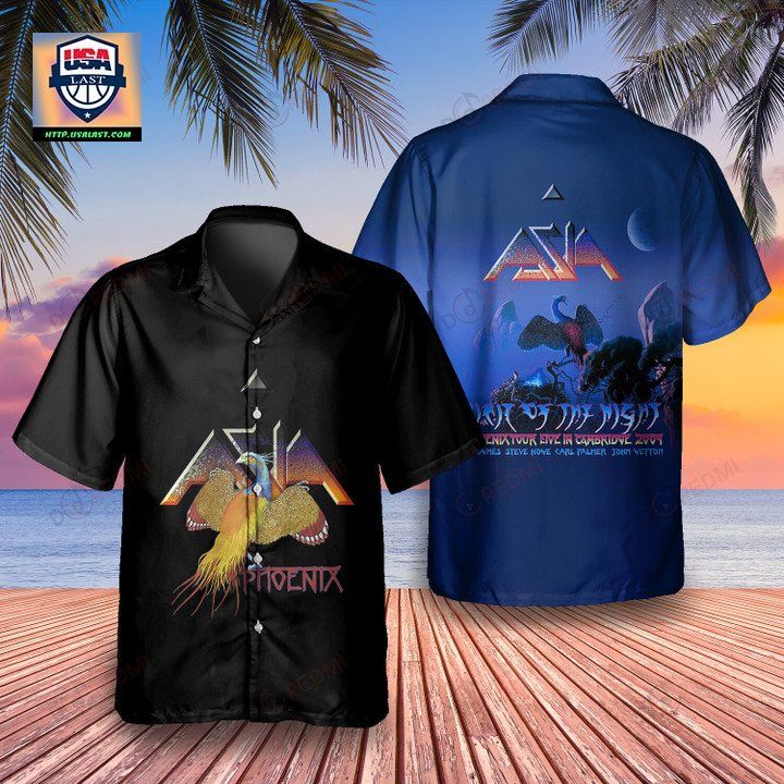 Asia Band Phoenix Album 2008 Hawaiian Shirt – Usalast