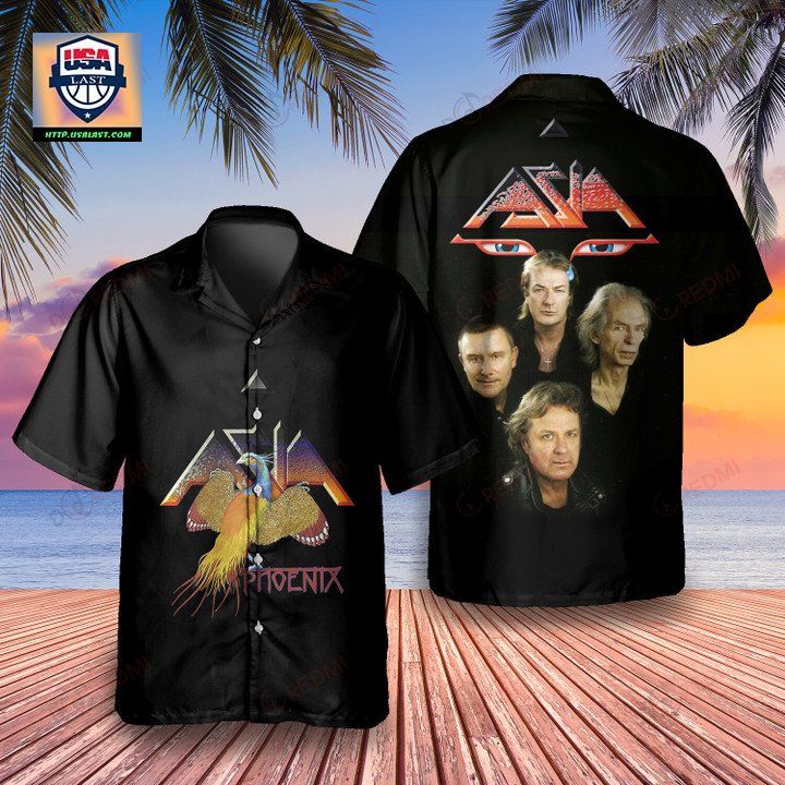 Asia Band Phoenix Album 3D Hawaiian Shirt - Trending picture dear