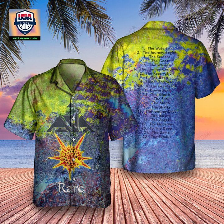 Asia Band Rare 1999 Album Hawaiian Shirt – Usalast