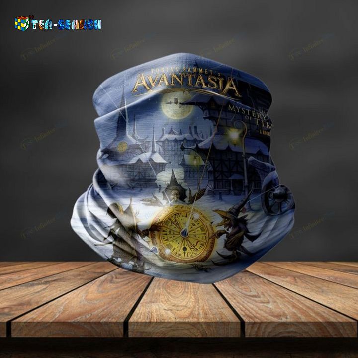 Avantasia The Mystery of Time 3D Bandana Neck Gaiter – Usalast