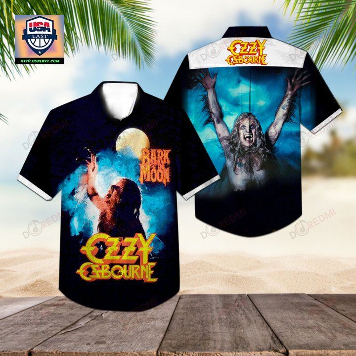 Bark at the Moon Ozzy Osbourne 1983 Album Hawaiian Shirt – Usalast