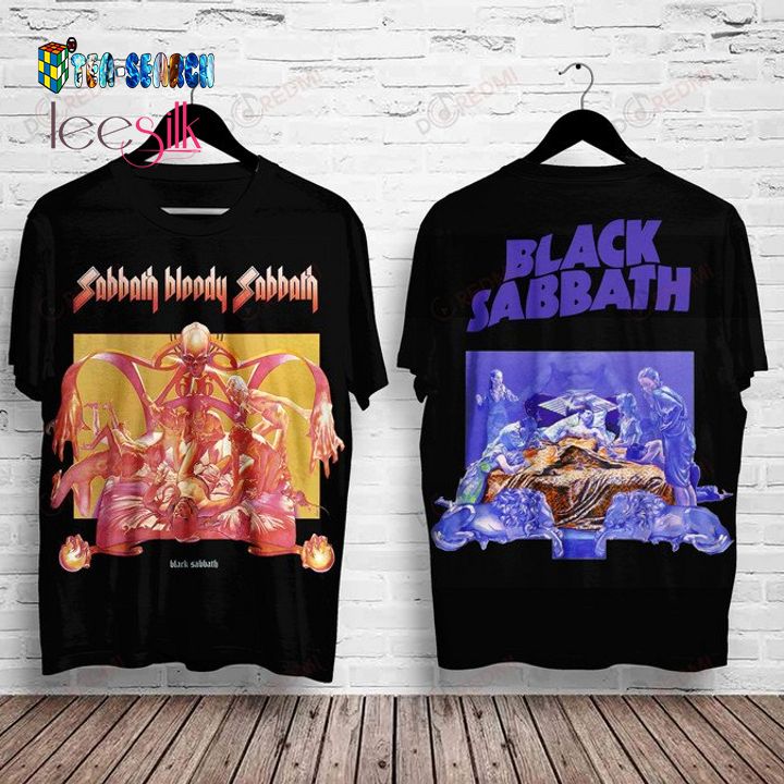 Black Sabbath Album Sabbath Bloody Sabbath Cover 3D T-Shirt – Usalast