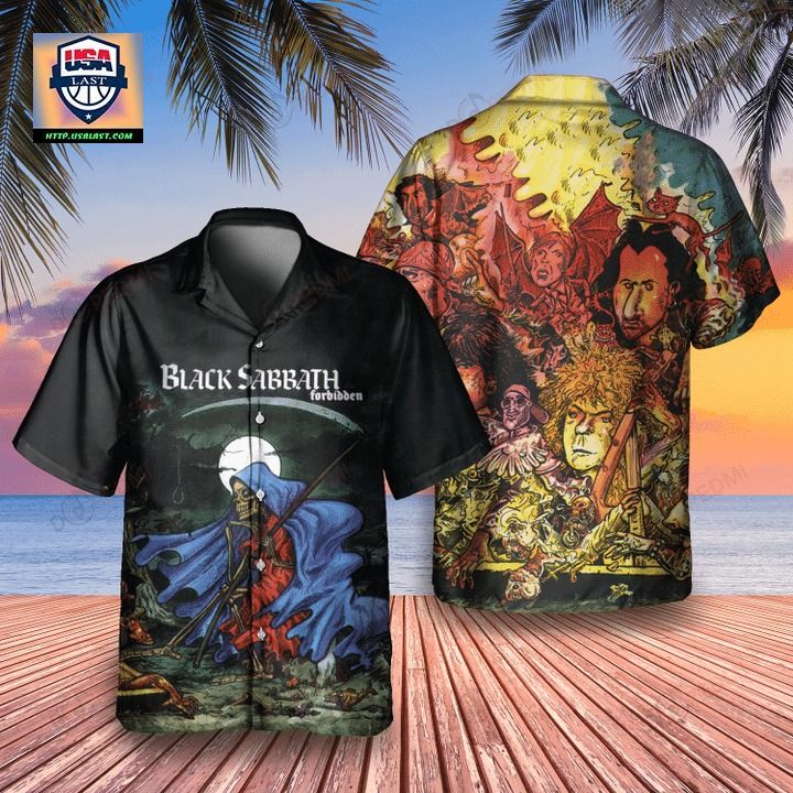 Black Sabbath Forbidden 1995 Album Hawaiian Shirt – Usalast