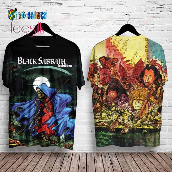 Black Sabbath Forbidden 3D All Over Print Shirt – Usalast