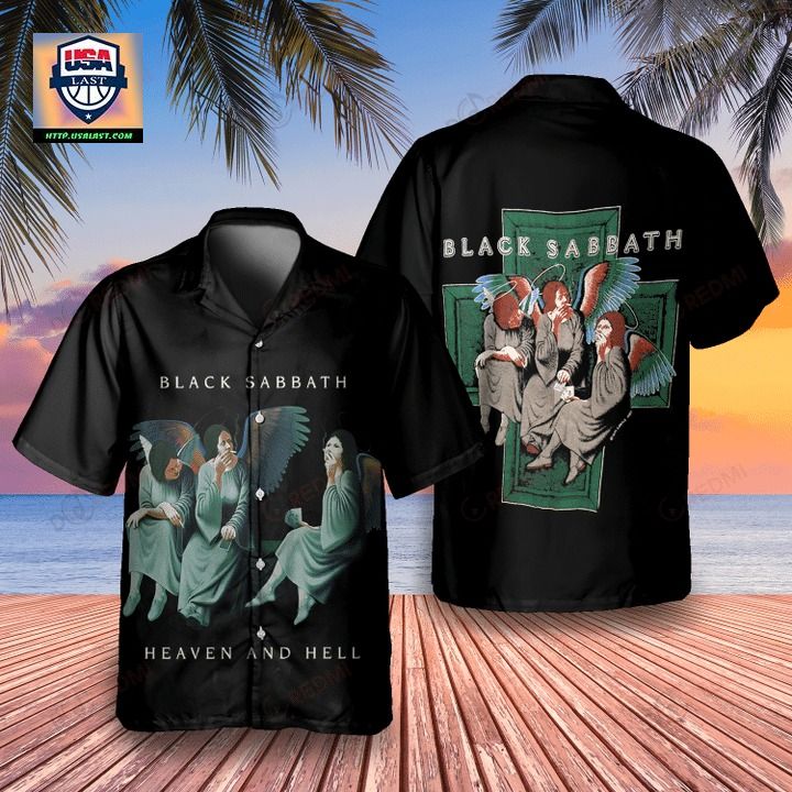 Black Sabbath Heaven and Hell 1980 Album Hawaiian Shirt – Usalast