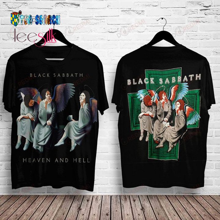 Black Sabbath Heaven and Hell 3D All Over Print Shirt – Usalast