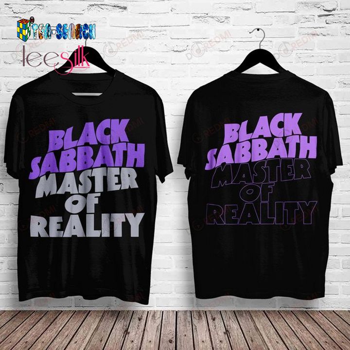 Black Sabbath Master of Reality 3D All Over Print Shirt - My friend and partner