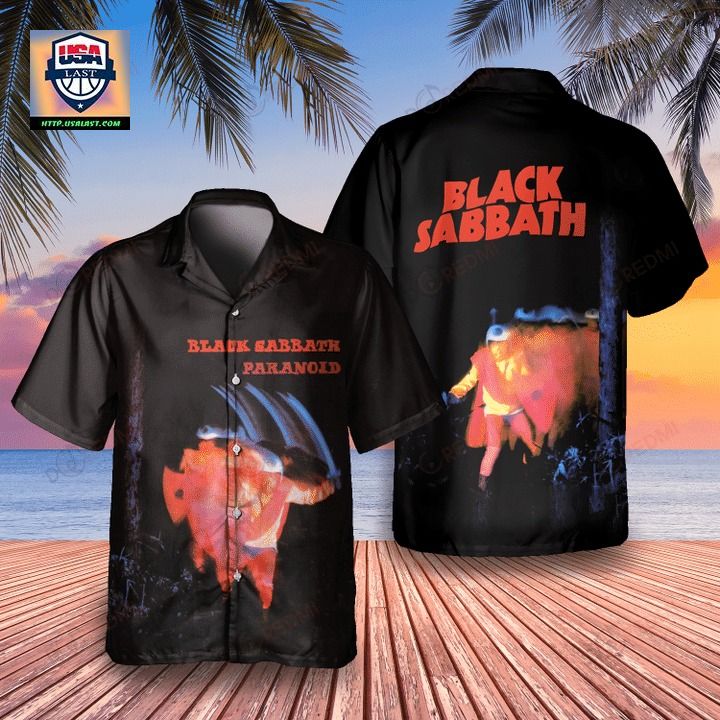 Black Sabbath Paranoid 1970 Album Hawaiian Shirt - Nice place and nice picture