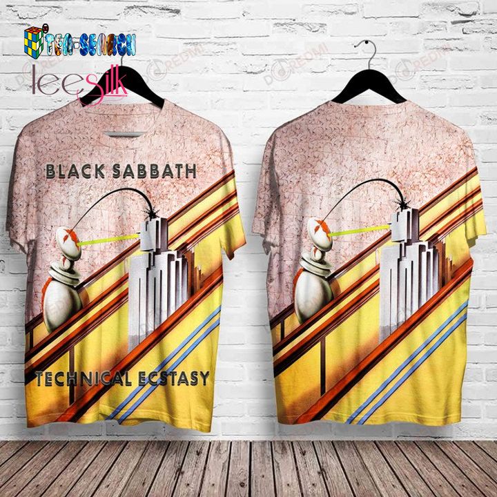 Black Sabbath Technical Ecstasy 3D All Over Print Shirt – Usalast
