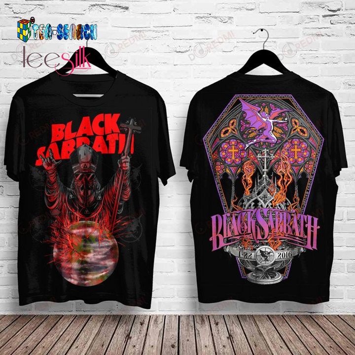 Black Sabbath The End Tour 2016 3D All Over Print Shirt – Usalast