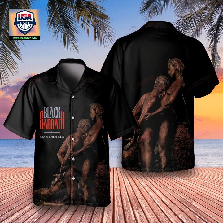 Black Sabbath The Eternal Idol 1987 Album Hawaiian Shirt - Best picture ever