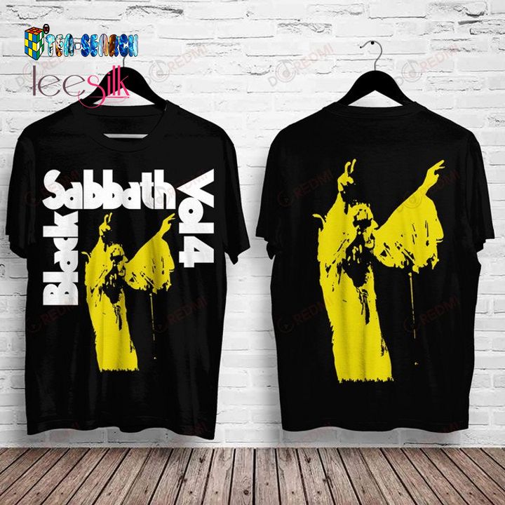 Black Sabbath Vol 4 3D All Over Print Shirt – Usalast