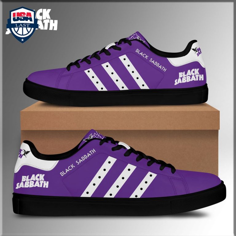 Black Sabbath White Stripes Stan Smith Low Top Shoes - Is this your new friend?