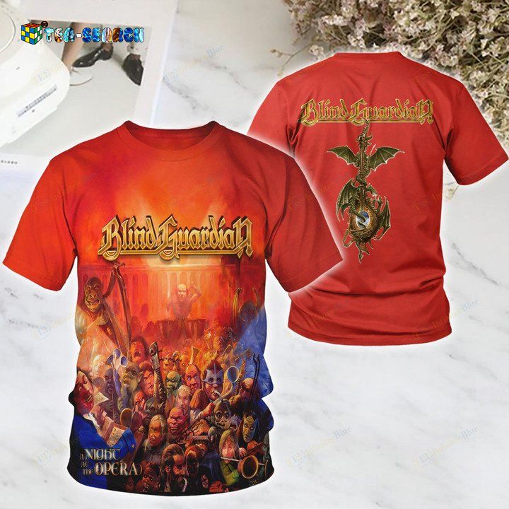 Blind Guardian A Night at the Opera Album All Over Print Shirt – Usalast