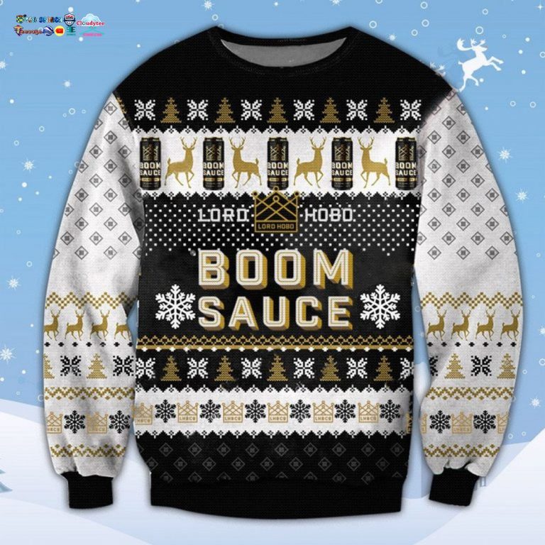 Boomsauce Ugly Christmas Sweater - Bless this holy soul, looking so cute